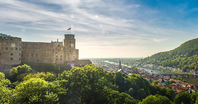 Heidelberg Umgebung von Royal Residenz