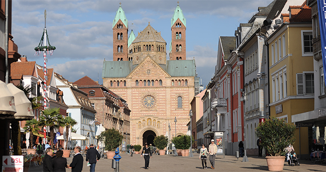 Speyer Umgebung von Royal Residenz